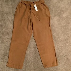 BCBGeneration High Waist Crop Pant Sz L